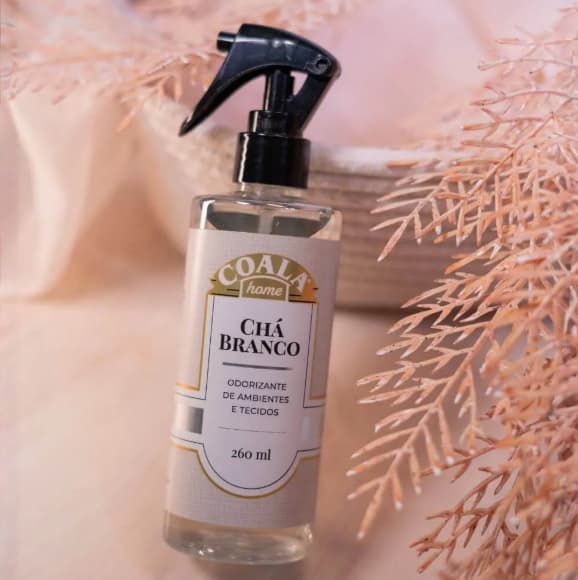 Coala Home Odorizante de Ambientes e Tecidos Chá Branco 260 ml
