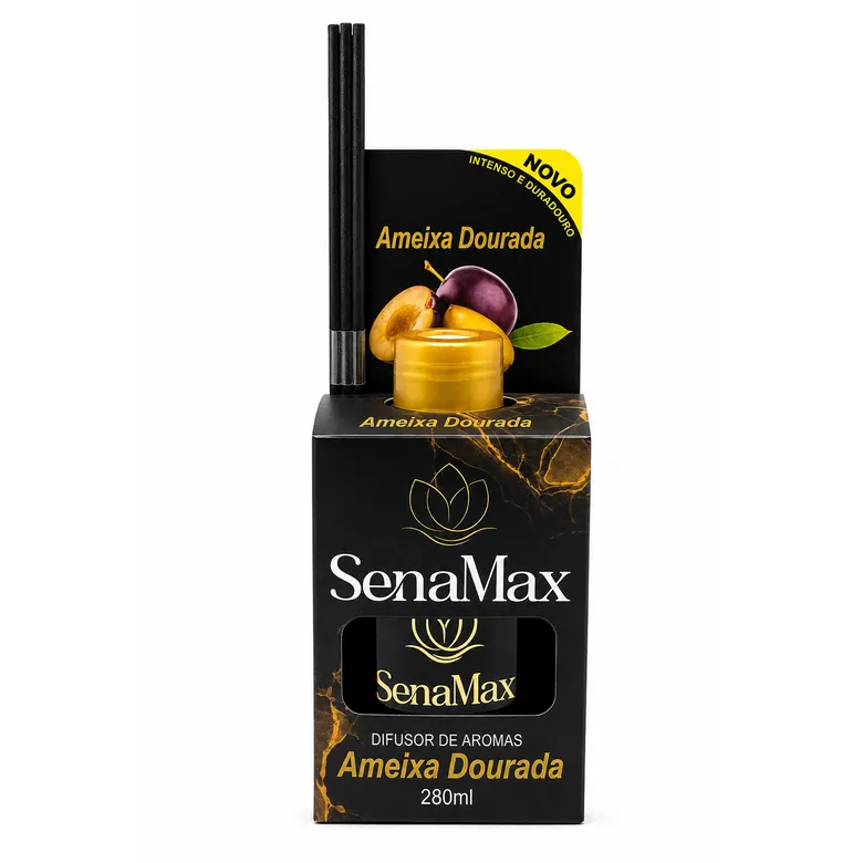 SenaMax Difusor de Aromas Ameixa Dourada 280 ml