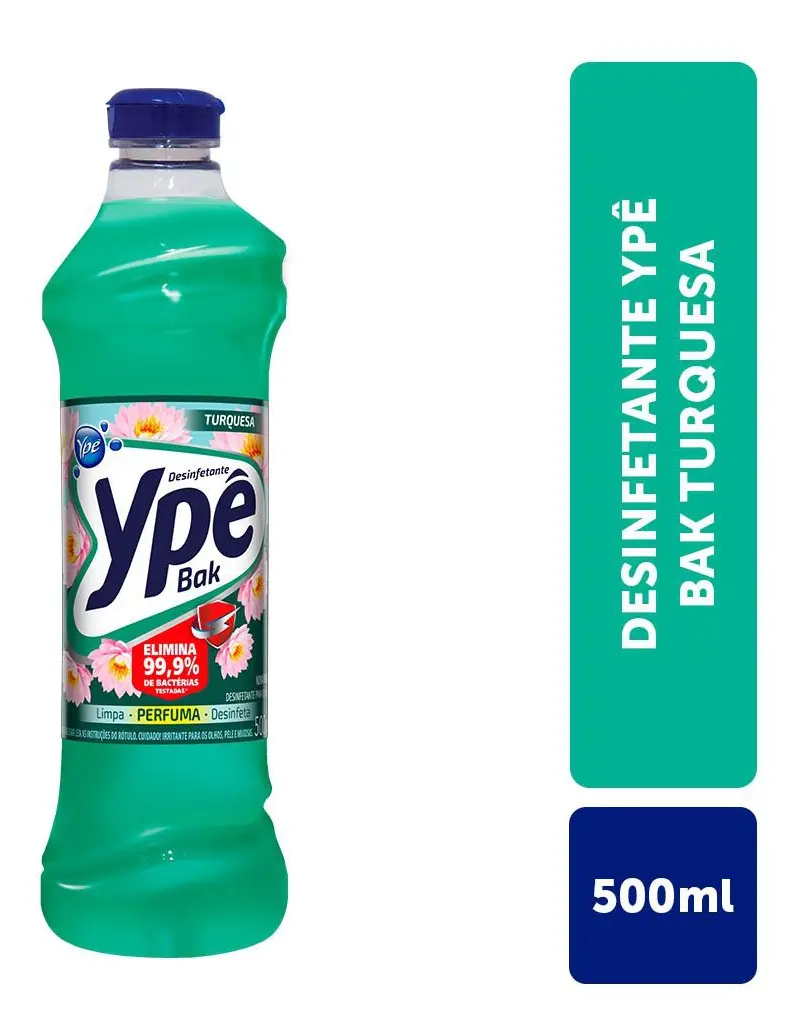 Ypê Bak Turquesa 500 ml